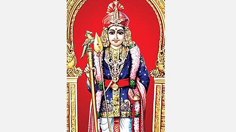 சித்தாந்த எதிரியான திமுகவை எதிர்கொள்ள தமிழ்க் கடவுள் முருகனை கையில் எடுக்கும் பாஜக: வீடுதோறும் வேல் வழிபாடு, வேல் படம் வரையும் பணி தீவிரம்
