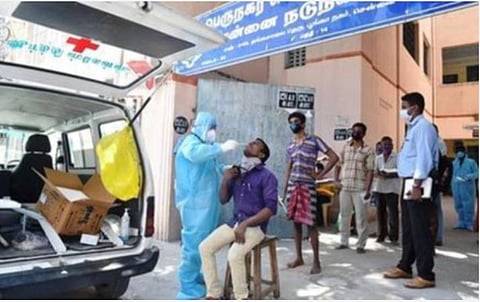 சென்னையில் கரோனா பரிசோதனை செய்துகொள்வோரில் தொற்று பாதிப்பு எண்ணிக்கை 7 சதவீதமாக குறைவு