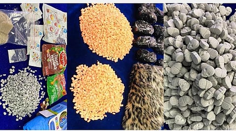 சென்னையில் சிக்கிய ரூ.1.6 கோடி மதிப்புள்ள போதை மாத்திரைகள்: சென்னை விமான நிலைய சுங்கத்துறை பறிமுதல்