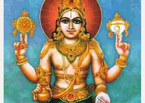 நோயுற்றவர்களுக்காக பிரார்த்தனை; ஆரோக்கியத்தை தரும் தன்வந்திரி பகவான் வழிபாடு! 