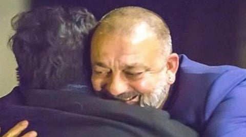 சஞ்சய் தத் பூரண நலம்பெற சிரஞ்சீவி வாழ்த்து
