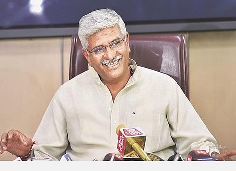 மத்திய ஜல்சக்தி துறை அமைச்சர் கஜேந்திர சிங் ஷெகாவத் : கோப்புப்படம்