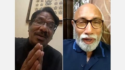 எஸ்.பி.பிக்காக திரையுலக பிரபலங்கள் கூட்டுப் பிரார்த்தனை: பாரதிராஜா, சத்யராஜ் கண்ணீர்
