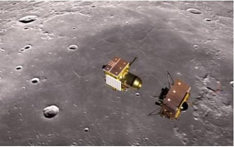சந்திரயான்-2 விண்கலம் ஓராண்டில் நிலவை 4,400 முறை சுற்றியுள்ளதாக இஸ்ரோ தகவல்