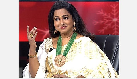 அப்பாவே முதலில் சந்தேகப்பட்டார்! - ராதிகா சரத்குமார் நேர்காணல்