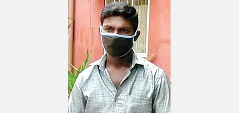 தூத்துக்குடி சிபிசிஐடி அலுவலகத்துக்கு விசாரணைக்கு ஆஜராக வந்த ராஜாசிங்.