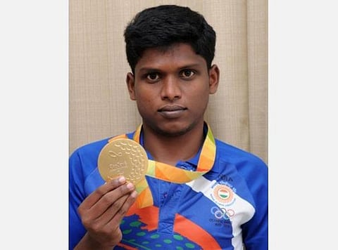 மாரியப்பன் தங்கவேலுக்கு கேல் ரத்னா விருது :  முதல்முறையாக காணொலி மூலம் நடைபெற்ற விழாவில் குடியரசுத் தலைவர் வழங்கினார்