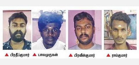 மதுரையில் போதை மாத்திரைகள் விற்பனை வாகனத் தணிக்கையின்போது 4 பேர் கைது