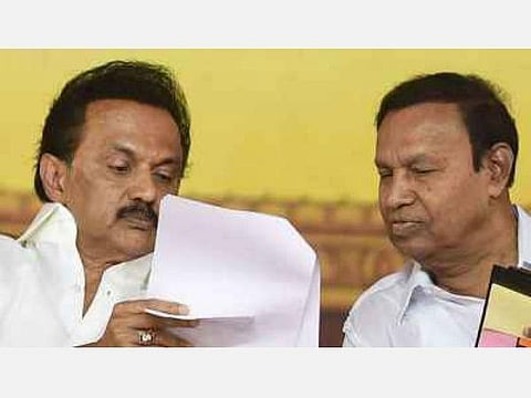 திமுக பொதுச் செயலாளர், பொருளாளர் பதவிகள்; வேட்புமனு விநியோகம் தொடங்கியது: போட்டியின்றி பொருளாளர் ஆகிறார் டி.ஆர்.பாலு 