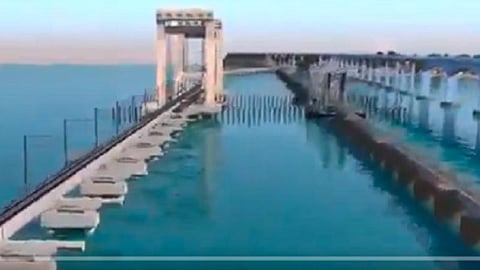 மத்திய ரயில்வே அமைச்சர் பியூஷ் கோயல் ட்விட்டர் தளத்தில் வெளியிட்ட புதிய பாம்பன் ரயில் பாலத்தின் வீடியோ: சமூக வலைதளங்களில் வைரலாகிறது