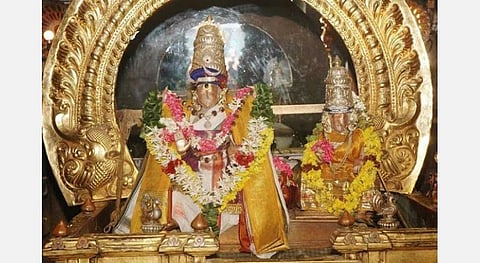 சிவராத்திரியும் பிரதோஷமும் இணைந்தநாளில்... திருவொற்றியூர் தியாகராஜ சுவாமி பூஜை நேரலையில்!  - வீட்டிலிருந்தே ஆன்லைனில் தரிசியுங்கள்