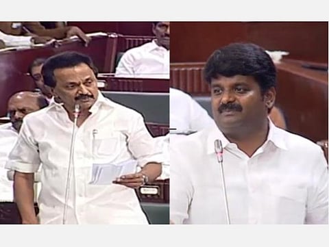 எம்எல்ஏக்களுக்கு சுகாதாரத்துறை வழங்கிய புத்தகத்தில் இந்தி மொழி: மும்மொழிக் கொள்கைக்கான முன்னோட்டமா?-ஸ்டாலின் கேள்வி