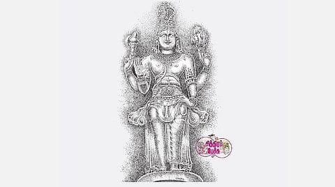 சித்திரப் பேச்சு: பிரயோகச் சக்கரத்துடன் சங்கர நாராயணர்