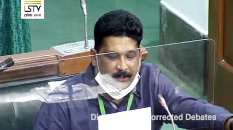சேலம் - சென்னை எட்டு வழிச்சாலைத் திட்டத்தைக் கைவிடுக; நாடாளுமன்றத்தில் பொன்.கௌதம சிகாமணி வலியுறுத்தல்