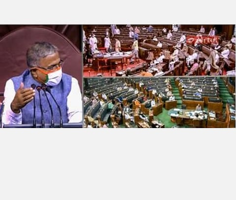 அவமதிப்பு.. மன உளைச்சல்...  24 மணி நேரம் உண்ணாவிரதம்: மாநிலங்களவைத் துணைத் தலைவர் ஹரிவன்ஷ் முடிவு