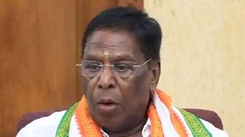 புதுச்சேரி முதல்வர் நாராயணசாமி: கோப்புப்படம்