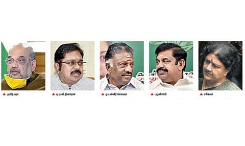 டெல்லியில் டி.டி.வி.தினகரன் நடத்திய ரகசிய பேச்சுவார்த்தை; தமிழக அரசியலை மையம் கொள்ளும் ‘சசிகலா புயல்’: அதிமுக - அமமுக இணைப்பை சாத்தியமாக்குமா பாஜக?
