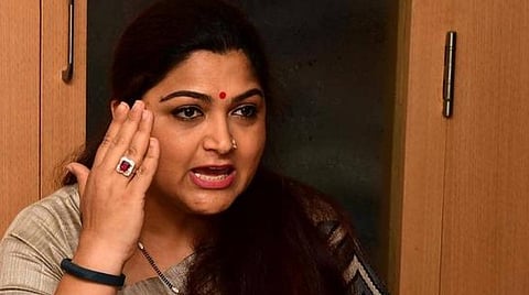 திரைத்துறையில் ஆண்களுக்குப் போதை மருந்து பழக்கம் கிடையாதா? - குஷ்பு கேள்வி