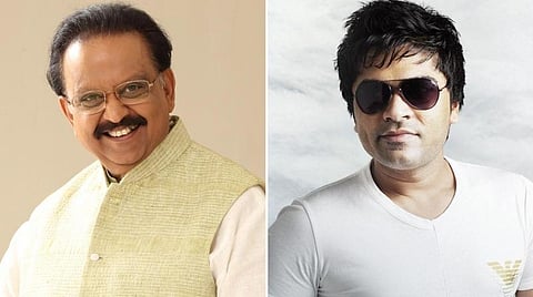 உலகைத் தினம் மகிழ்விக்க அனுப்பப்பட்ட குரல் மருத்துவர்: எஸ்பிபிக்கு சிம்பு புகழாஞ்சலி