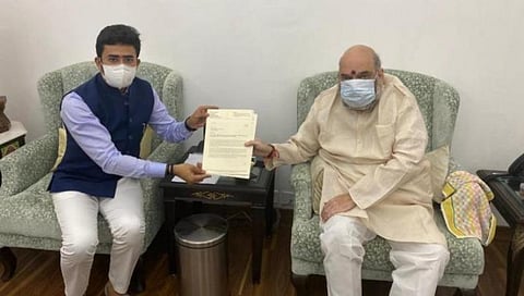 தீவிரவாதிகளின் புகலிடமாகி விட்டதால் பெங்களூருவில் என்ஐஏ கிளை வேண்டும்: உள்துறை அமைச்சர் அமித் ஷாவிடம் தேஜஸ்வி சூர்யா மனு