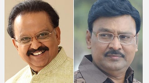 ’’ஜேசுதாஸ் அண்ணா மாதிரி என்னால பாடமுடியாது, பாடமாட்டேன் என்று சொன்னார்;  ’ட்ராக்’ பாடிய எத்தனையோ பேரை பாடவைத்து பாராட்டியிருக்கிறார் எஸ்.பி.பி. சார்’’ - இயக்குநர் கே.பாக்யராஜ் நெகிழ்ச்சி