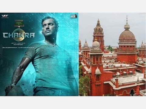 ‘சக்ரா’ படத்தை ஓடிடி தளத்தில் வெளியிட விதிக்கப்பட்ட  தடை உத்தரவு: மேலும் நீட்டிக்க உயர் நீதிமன்றம் மறுப்பு