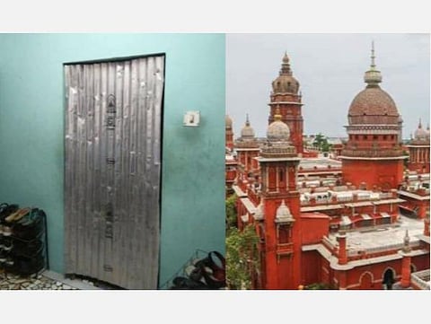 எந்த அடிப்படையில் கரோனா பாதித்தவர் வீட்டை தகரம் வைத்து அடைக்கிறீர்கள்?- சென்னை மாநகராட்சிக்கு உயர் நீதிமன்றம் கேள்வி