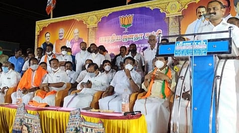 ஸ்டாலின் ஒருபோதும் முதல்வராக முடியாது: பாஜக மாநிலத் தலைவர் எல்.முருகன் பேச்சு