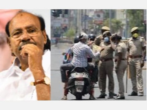 முகக்கவசம் அணியாதவர்கள் மீது போலீஸ் நடவடிக்கை எடுக்க என்ன தயக்கம்?- ராமதாஸ் கேள்வி