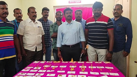 தென்காசியில் தொழிலதிபர் வீட்டில் கொள்ளையடித்த 3 பேர் கைது: 126 பவுன் நகைகள் மீட்பு