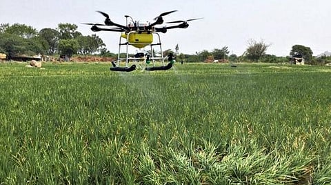 பயிர்களை தாக்கும் கிருமிகளைக் கண்டறிய ஆளில்லா விமானம் பயன்படுத்த விவசாயிகளுக்கு அனுமதி