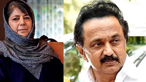 மெஹபூபா முப்தி - ஸ்டாலின்: கோப்புப்படம்
