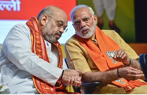 பிரதமர் மோடி, உள்துறை அமைச்சர் அமித் ஷா : கோப்புப்படம்