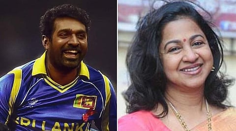 '800' பட சர்ச்சை: எதிர்ப்பாளர்களை சாடிய ராதிகா