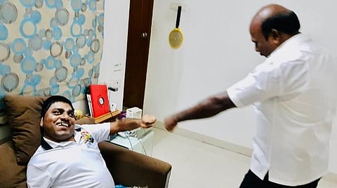 என் களைப்பைப் போக்கிய அருமருந்து 'அன்பு’ : மகன் மறைவு குறித்து மா.சுப்பிரமணியன் உருக்கம்
