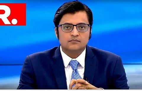 ரிபப்ளிக் சேனலின் தலைமை நிர்வாக ஆசிரியர் அர்னாப் கோஸாமி : கோப்புப்படம்