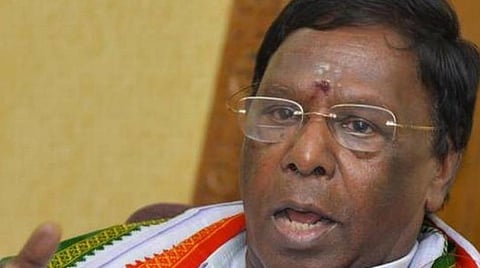 புதுச்சேரி முதல்வர் நாராயணசாமி: கோப்புப்படம்
