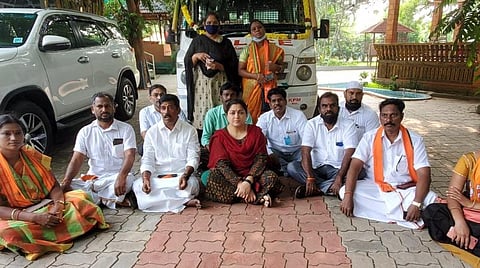 திருமாவளவன் மன்னிப்புக் கேட்கும் வரைக்கும் இந்தப் போராட்டம் ஓயாது: குஷ்பு