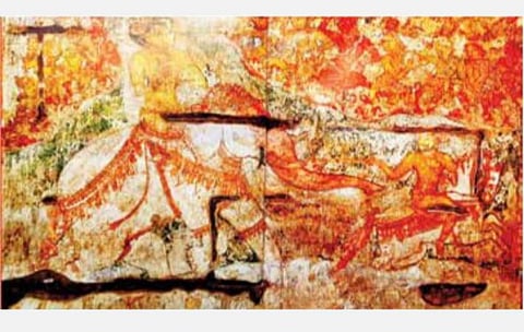 பெரிய கோயில் கருவறையை சுற்றியுள்ள ஓவியங்களை மக்கள் பார்வையிட ஏற்பாடு: தகவல் அறியும் உரிமை சட்ட கேள்விக்கு தொல்லியல் துறை பதில்