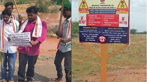 எய்ம்ஸ் நிர்வாகக் குழுவில் மருத்துவர் சண்முகம் சுப்பையா நியமனத்துக்கு எதிர்ப்பு: மதுரையில் காங்கிரஸ் கட்சியினர் போராட்டம்