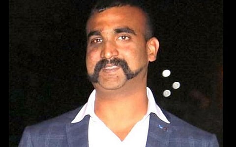 இந்திய விமானப்படை விங் கமாண்டர் அபிநந்தன் : கோப்புப்படம்