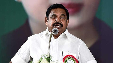 முதல்வர் பழனிசாமி: கோப்புப்படம்