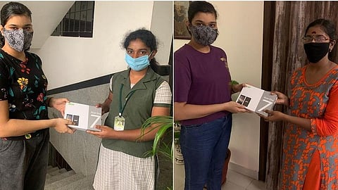 ஏழை மாணவர்களுக்கு இலவச லேப்டாப், மொபைல் வழங்கி உதவிபுரிய இணையதளம்: 12-ம் வகுப்பு மாணவியின் நல் முயற்சி!