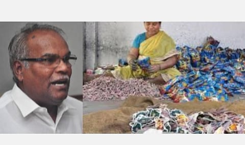 8 லட்சம் பட்டாசுத் தொழிலாளர்களின் வாழ்வாதாரம் பாதிப்பு; ராஜஸ்தான் அரசின் தடையை நீக்க தமிழக அரசு தலையிட வேண்டும்: மார்க்சிஸ்ட் வலியுறுத்தல்