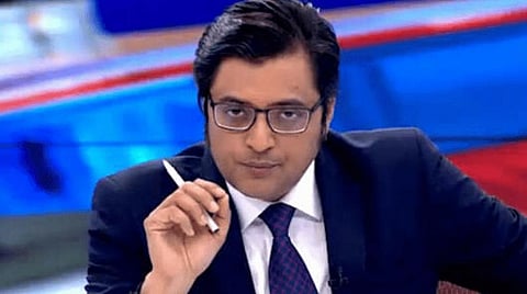ரிபப்ளிக் சேனல் ஆசிரியர் அர்னாப் கோஸ்வாமி : கோப்புப் படம்.