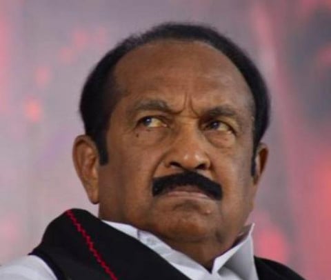 வைகோ: கோப்புப்படம்