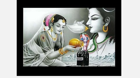 ’நீ பாதி நான் பாதி’ தாம்பத்தியத்தை உணர்த்தும் கேதார கெளரி விரதம்! 