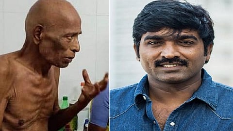 நடிகர் தவசிக்கு ரூ.1 லட்சம் நிதியுதவி வழங்கிய நடிகர் விஜய் சேதுபதி