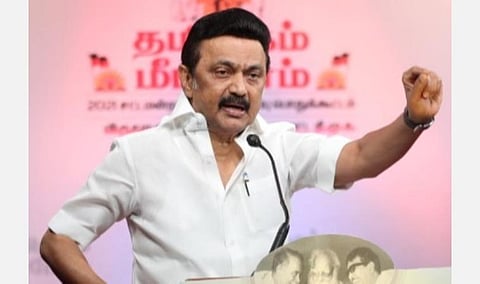 சமஸ்கிருத மொழி செய்தி அறிக்கையை தமிழ் பேசும் மக்களிடம் திணிப்பது பண்பாட்டுப் படையெடுப்பு: ஸ்டாலின் விமர்சனம்