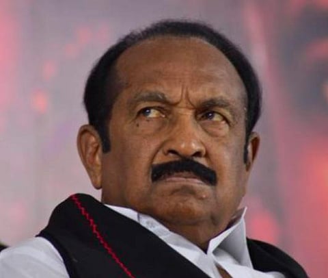 வைகோ: கோப்புப்படம்